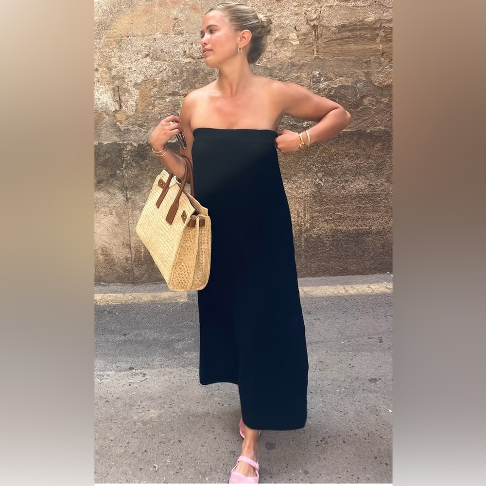 Djerf Avenue Principessa Black Skirt